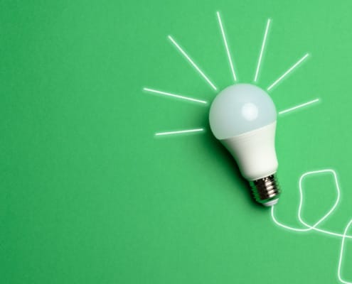 Symbolic image of energy innovation representing the impact of infrastructure on global manufacturing competitiveness