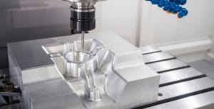 Precision injection molding equipment in modern manufacturing facility demonstrating tooling capability for offshore production.